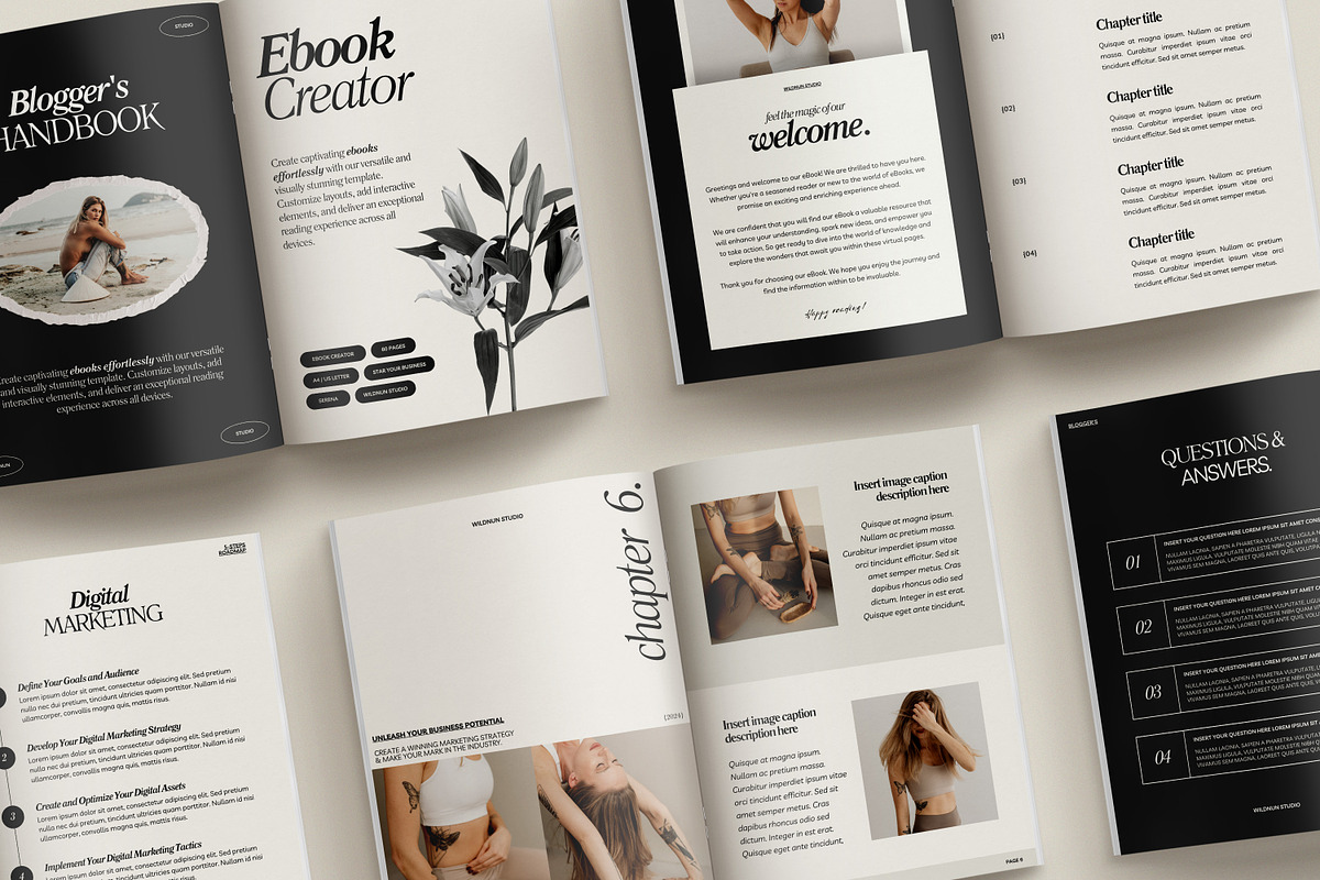 SERE / Ebook Creator Kit, a Magazine Template by Wildnun Studio (Photo 2 of 23)