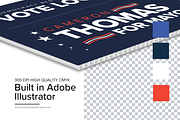 Local Political Yard Sign 18x24, a Flyer Template by IFBdesign (Thumbnail 3 of 3)