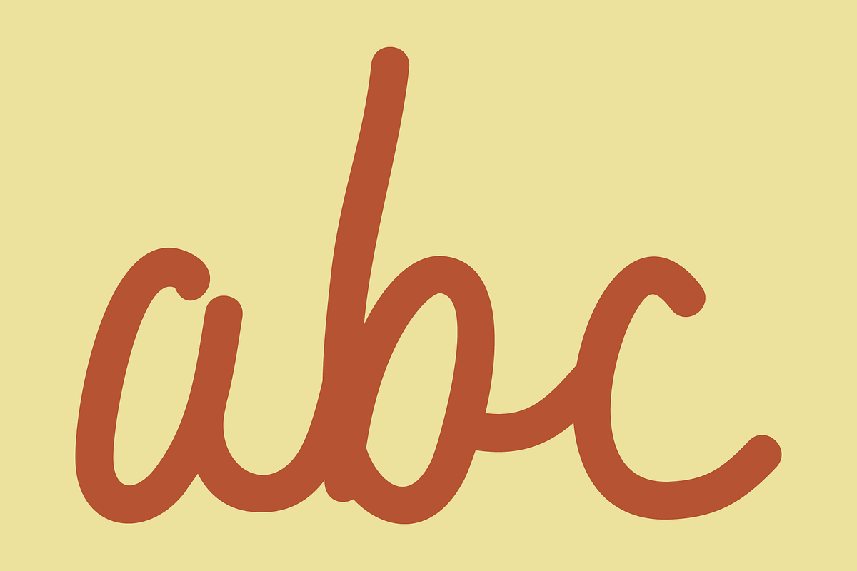 Rolling Ball Cursive - Hand Lettered, a Script Font by GG Design (Photo 4 of 10)