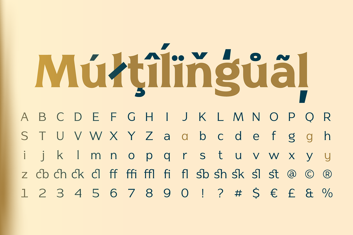 Naveid Elegant Cupped Serif Font, a Serif Font by Namela Studio (Photo 6 of 6)