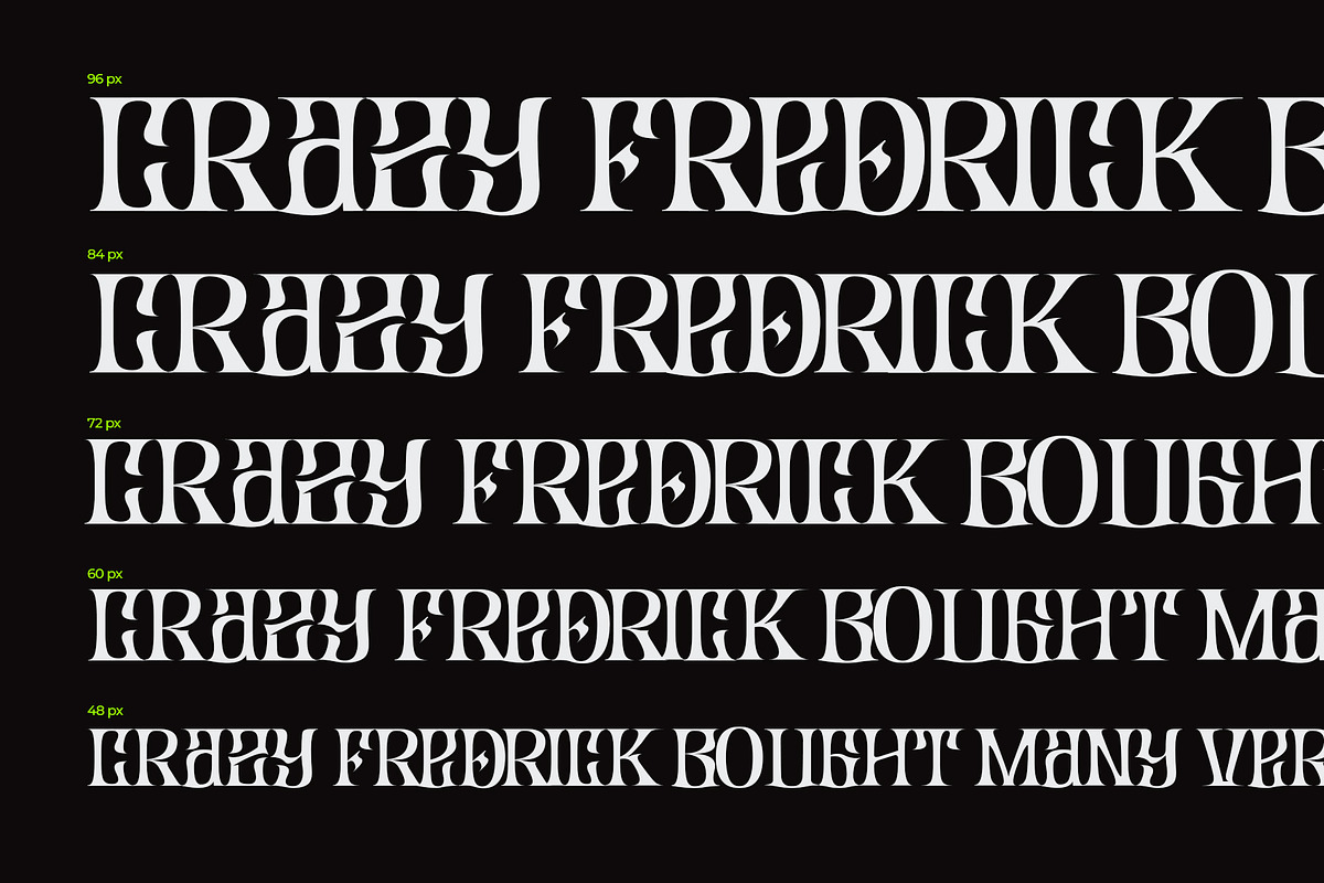 Elvaqir Rock and Roll Typeface, a Font by Designsation (Photo 7 of 10)
