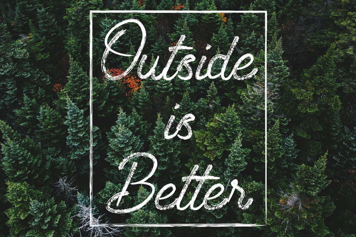 Wanderlust - Dry brush font preview 5
