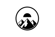 Mountain Sunrise Circle Bundle, an Illustration by Designs_River (Thumbnail 19 of 31)