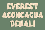 Dociel Playful Display Font, a Sans Serif Font by Maulana Creative (Thumbnail 4 of 7)