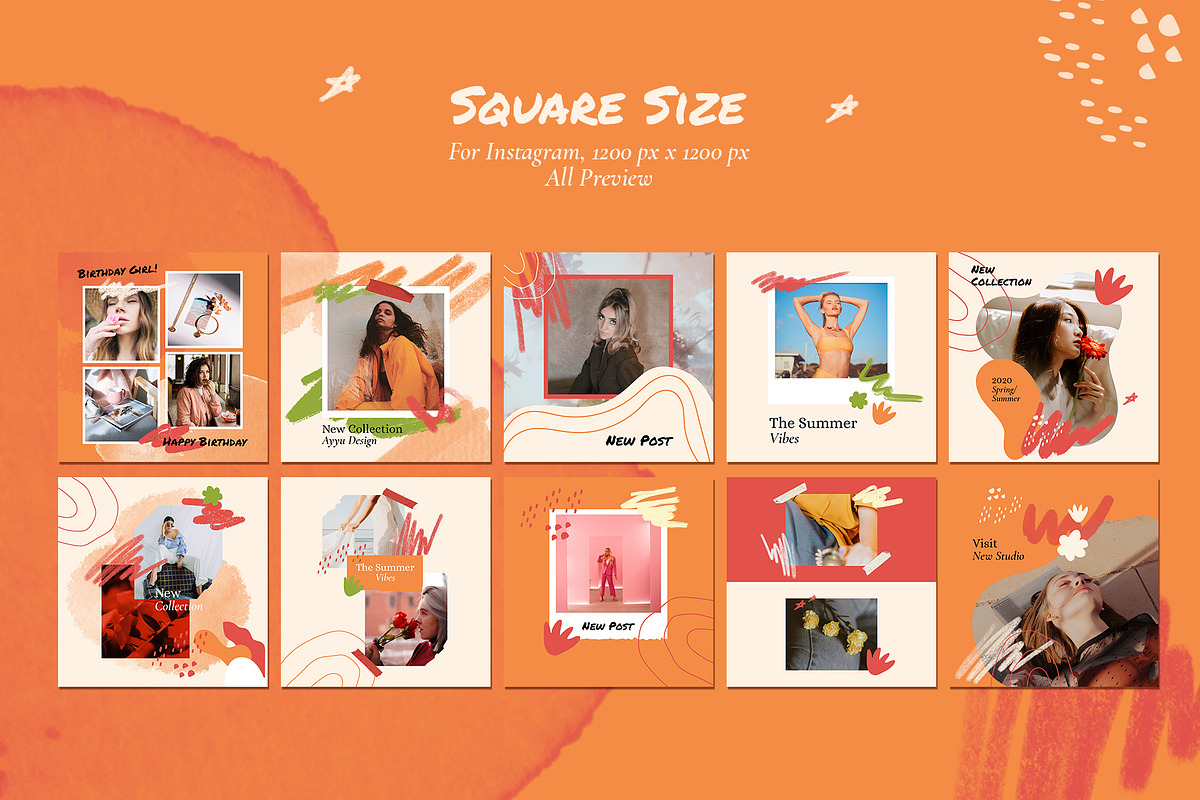 Ayyu-Social Media Brand Templates, a Social Media Template by Invasi Studio (Photo 8 of 13)