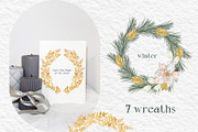 LUXE CHRISTMAS Deep Green & Gold, a Decorative Illustration by Catch the Dream Art (Thumbnail 4 of 13)