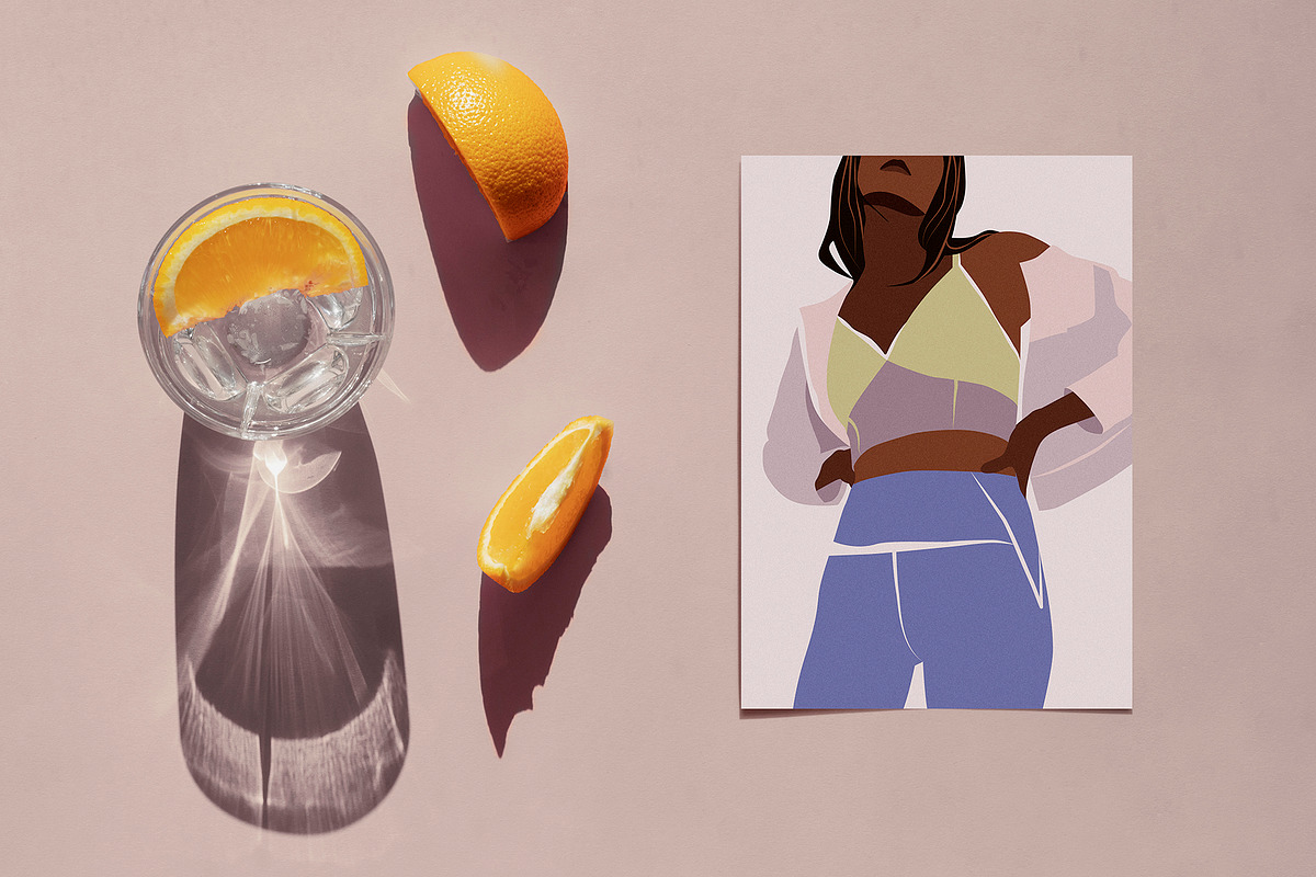 Sporty Girls Illustration set, a Healthcare Illustration by TiriCo (Photo 9 of 11)