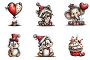 Whimsical Birthday Clipart Birthday, an Illustration by CreationArt (Thumbnail 5 of 6)