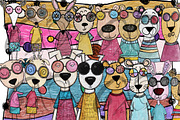 Pastel Pals Parade, an Animal Illustration by NiiiNArt (Thumbnail 2 of 6)