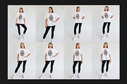 T-Shirt Mockup, a Shirt Mockup by Freeman Studio (Thumbnail 7 of 14)