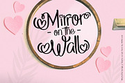 Michelle Songs - Script Font, a Script Font by HIRO.std (Thumbnail 5 of 10)