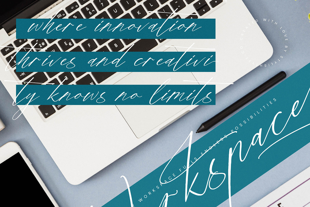 Shillueta Fantture Modern Signature, a Script Font by stylishtype.co (Photo 13 of 20)