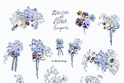 Cottage Core PNG Florals Bundle, a Decorative Illustration by whiteheartdesign (Thumbnail 12 of 48)