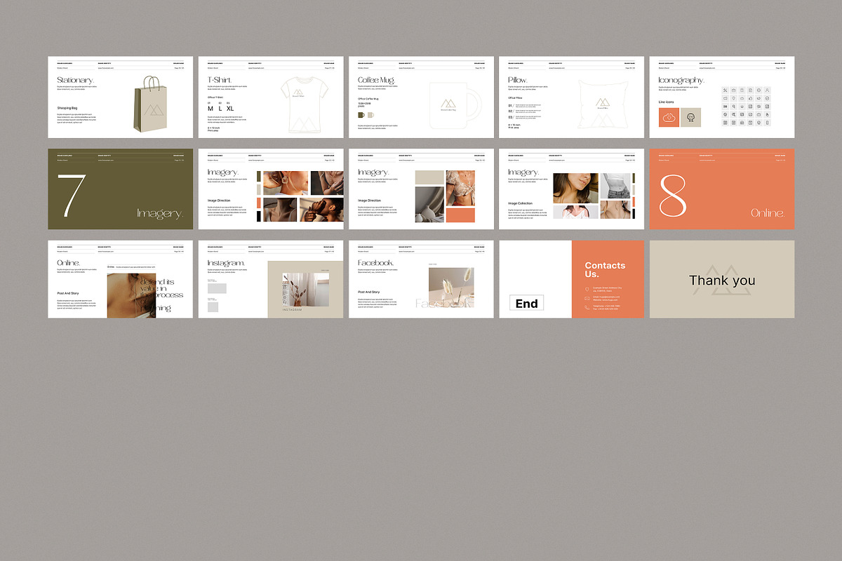 Brand Guidelines, a Templates & Theme by creathrivestudio (Photo 13 of 13)