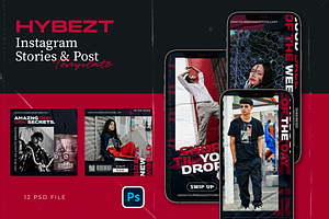 Hype Instagram Template - Hybezt