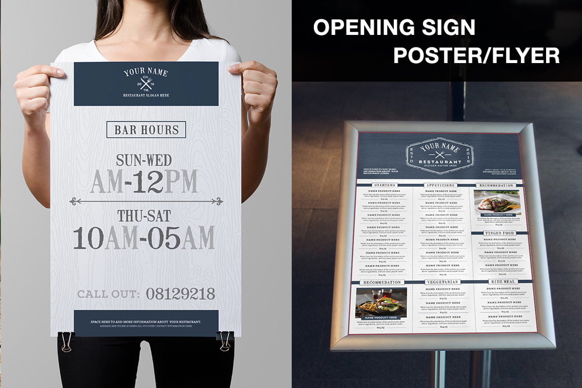 Classy Food Menu 5, a Brochure Template by Luuqas Design (Photo 10 of 12)