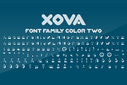 XOVA Layered Font Family, a Sans Serif Font by CRR | NTN (Thumbnail 6 of 9)