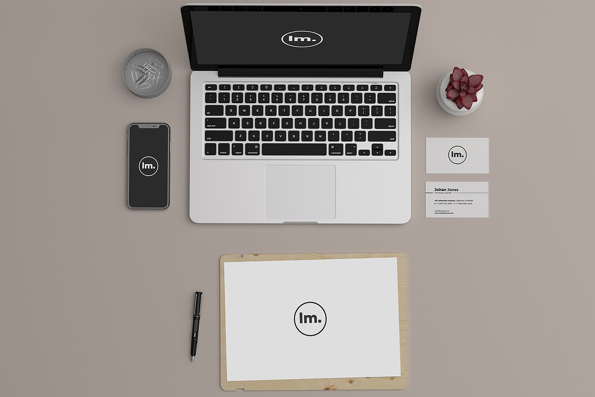 Stationery and Branding Mockup Vol 3, a Product Mockup by Designrepos (Photo 5 of 7)