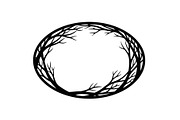Hand Drawn Oval Scribble Frames, an Illustration by Gfx_Store (Thumbnail 15 of 51)