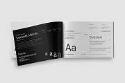 A4 Modern Brand Guideline Template, a Brochure Template by TMint Play (Thumbnail 5 of 8)