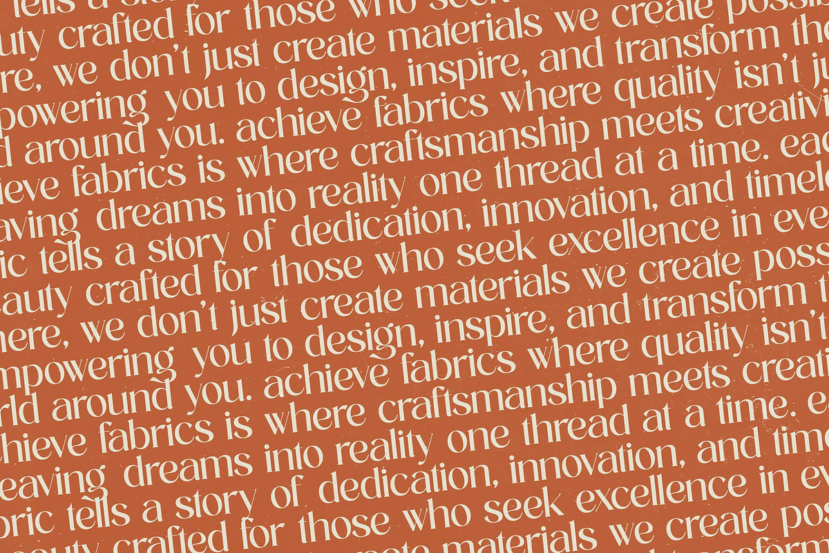 Achieve Fabrics Modern Serif, a Serif Font by timelesstype.co (Photo 9 of 20)