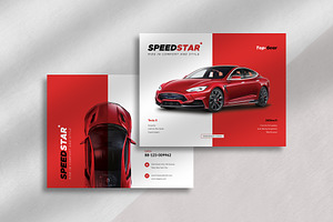 Car Brochure + Powerpoint Template