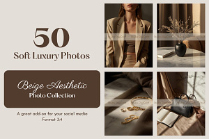 Soft Luxury Beige Female Photos