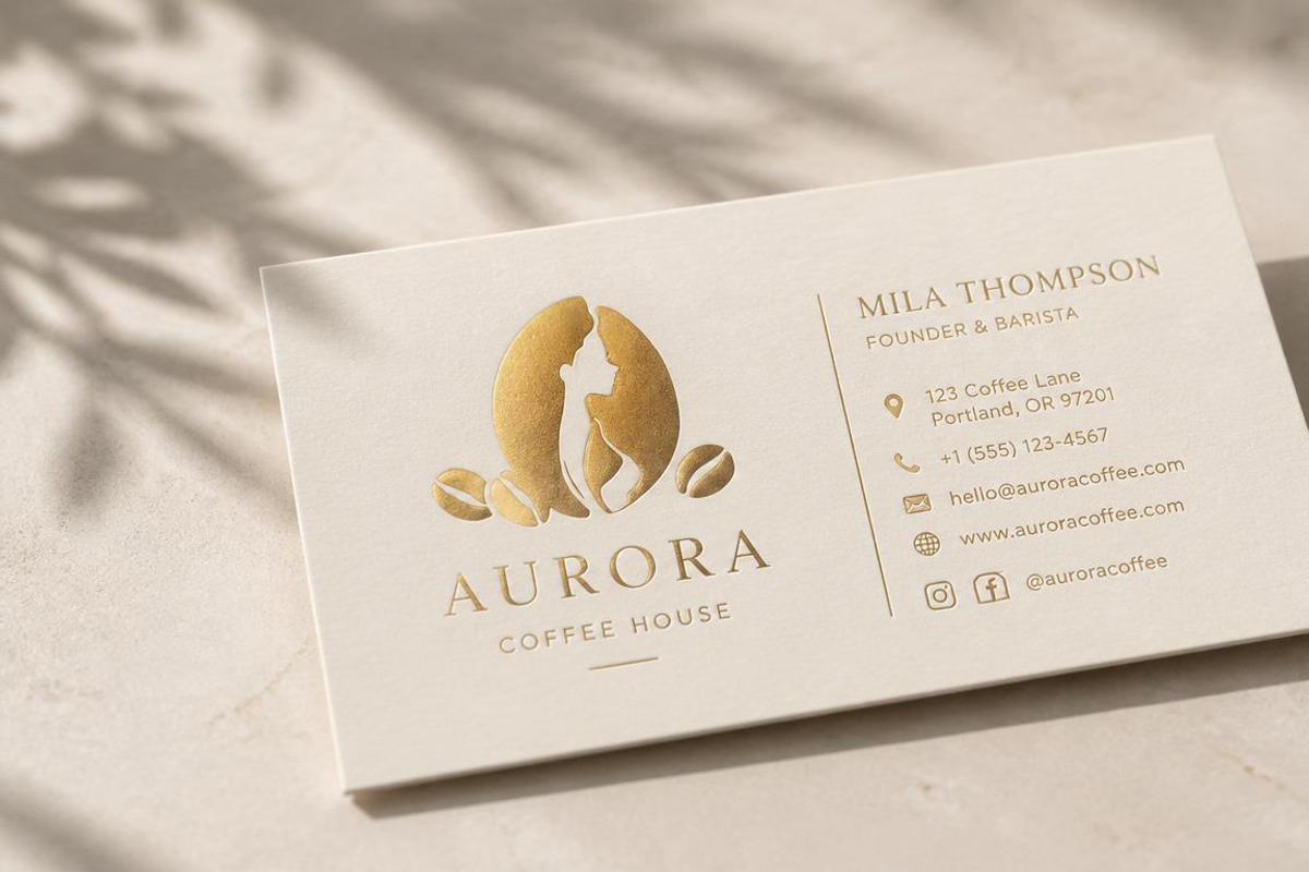 Coffee Bean Woman Logo Vector, a Branding & Logo Template by Elena Naumchenkova (Photo 3 of 3)