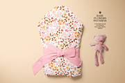 Baby Flowers Watercolor Patterns, a Pattern Graphic by Webvilla Studio (Thumbnail 4 of 9)
