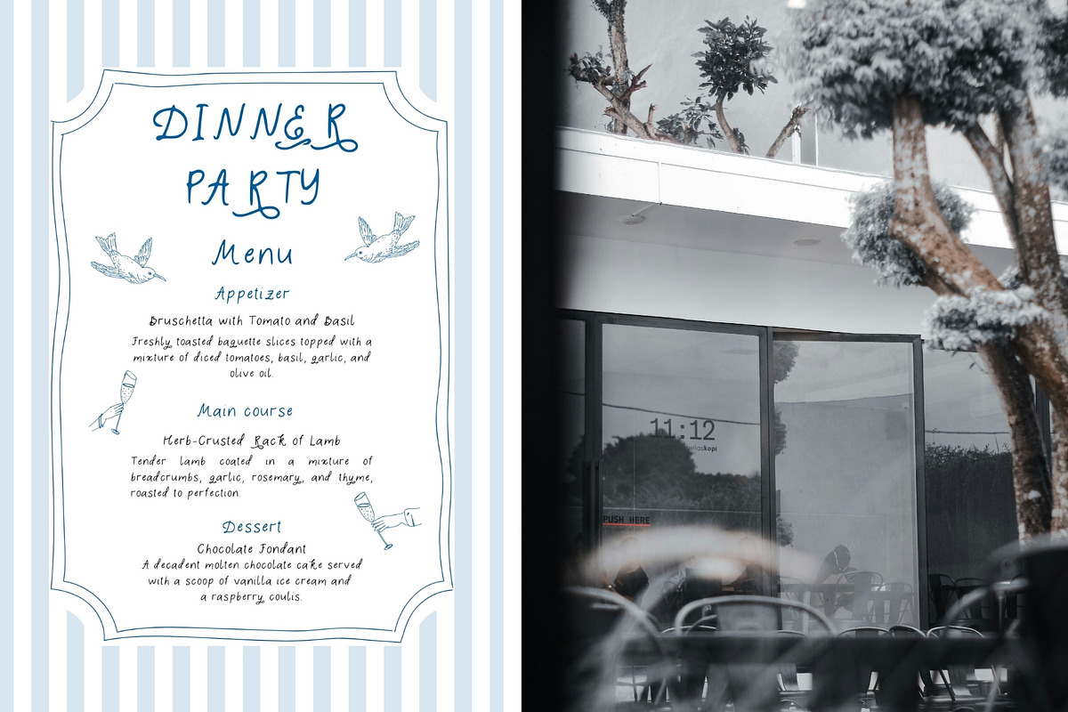 Zephyr. Whimsical Handwritten Font, a Handwritten Font by PaperJamLab (Photo 6 of 10)