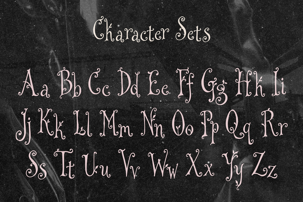 Garden Got In Tendril Display Font, a Handwritten Font by The October Creative (Photo 3 of 8)