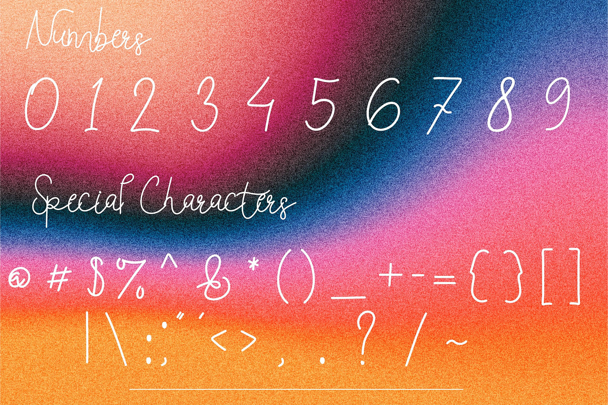 Pixie Dust: Handwriting Font, a Handwritten Font by PaperMoon (Photo 6 of 6)