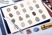 Doodles Texture Elements & Cards, a Texture Graphic by IRSYART (Thumbnail 2 of 5)