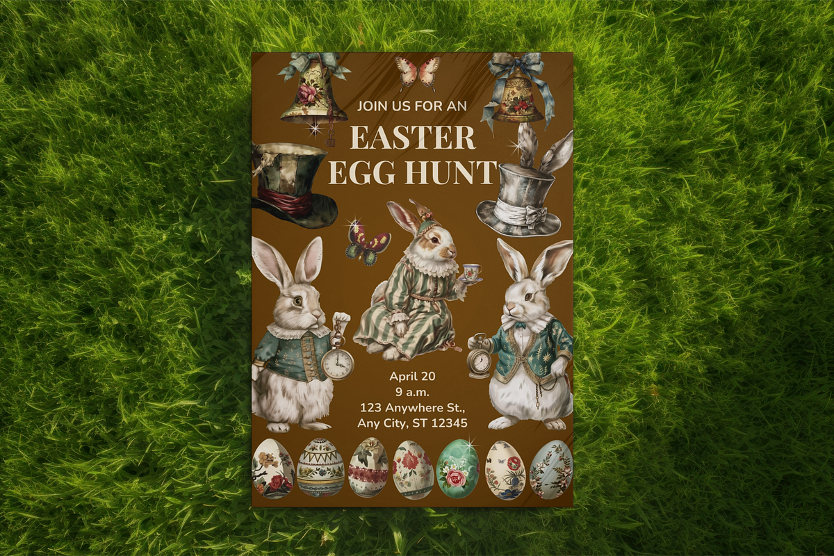 Easter Vintage Collage Elements, an Object Graphic by JulsIst (Photo 6 of 10)