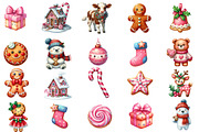 Christmas Cookie Clipart, an Illustration by Designworld (Thumbnail 3 of 5)