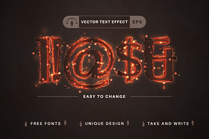 Ember - Editable Text Effect