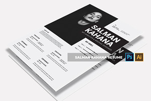 Salman Kahana CV &Resume