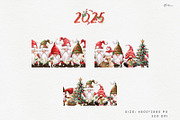Christmas Graphics, gnomes, snakes, a Seasonal Illustration by ollalya (Thumbnail 9 of 12)