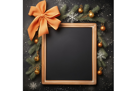 Christmas decorated frame, a Holiday Photo by CREATIVEDEF