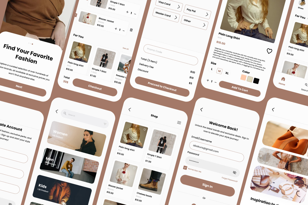 Chicly - Fashion Store Mobile App, an App Template by twinstd (Photo 4 of 5)
