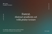 20 Forest Gradients Set, a Texture Graphic by le-genda (Thumbnail 1 of 11)