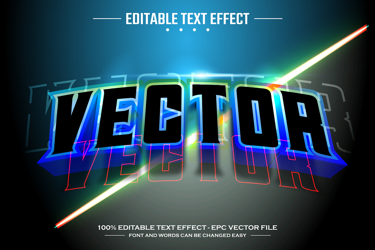 Ultras 3D editable text effect, a Layer Style Add-On by nicemorning (Photo 2 of 3)