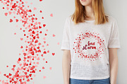 All your red hearts bundle, a Pattern Graphic by ekmelica (Thumbnail 4 of 18)