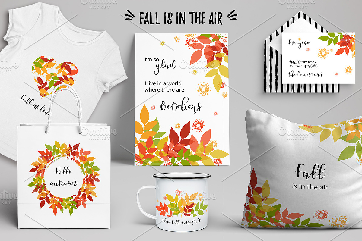 Fall is in the air, a Decorative Illustration by NKTN graphics (Photo 1 of 5)
