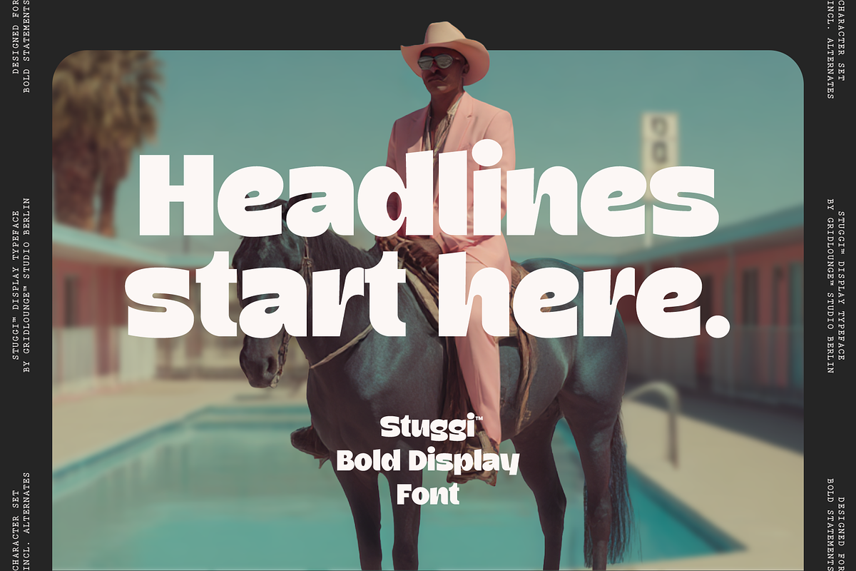 Stuggi – Modern Display Font, a Sans Serif Font by Gridlounge (Photo 12 of 17)