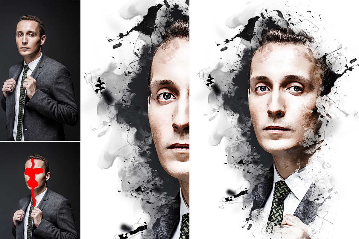 Poster Art Photoshop Action, an Action Add-On by MRI STUDIO (Photo 7 of 13)