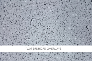 Waterdrops overlays