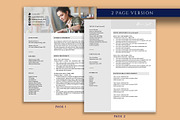 Clean Professional Resume Template, a Resume Template by VictoriousVita (Thumbnail 3 of 8)