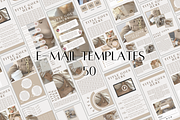 Canva E-Mail Design Template Kit, an Email Template by BRANDcontent (Thumbnail 1 of 6)