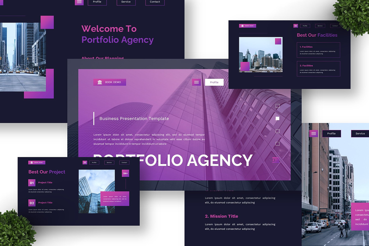 Portfolio Agency - Business Keynote, a Presentation Template by Deepslide Studio (Photo 6 of 6)